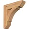 Ekena Millwork Thorton Slat Smooth Bracket, Western Red Cedar, 3 1/2"W x 16"D x 16"H BKT04X16X16THR06SWR - alternate 1